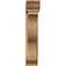 Ekena Millwork Funston Traditional Smooth Bracket w/ Offset Brace, Western Red Cedar, 7 1/2"W x 30"D x 38"H BKT0806X30X38FST01SWR - alternate 3